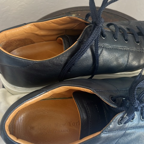 Devin Leather Sneaker in Black/tan 10.5 M - Picture 4 of 5